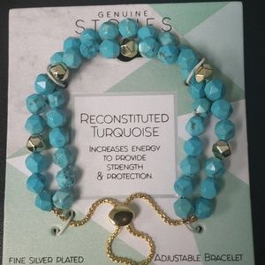 Increase Energy w/ Turquoise Adjustable Bracelet